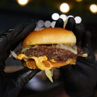 Chimi Crunch Burger + Fries