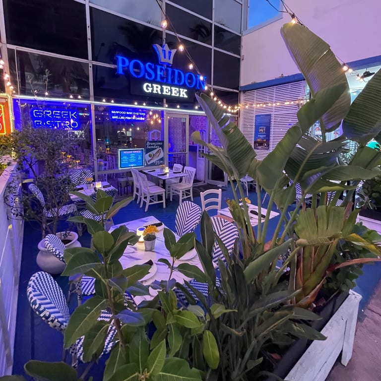 Welcome to Poseidon Greek Seafood Restaurant🍽️