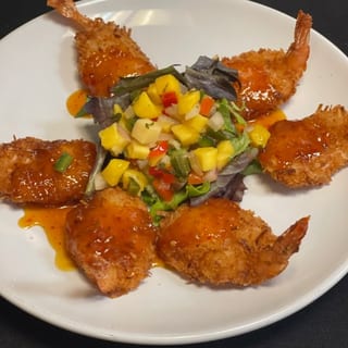 Brunch Coconut Shrimp Plate