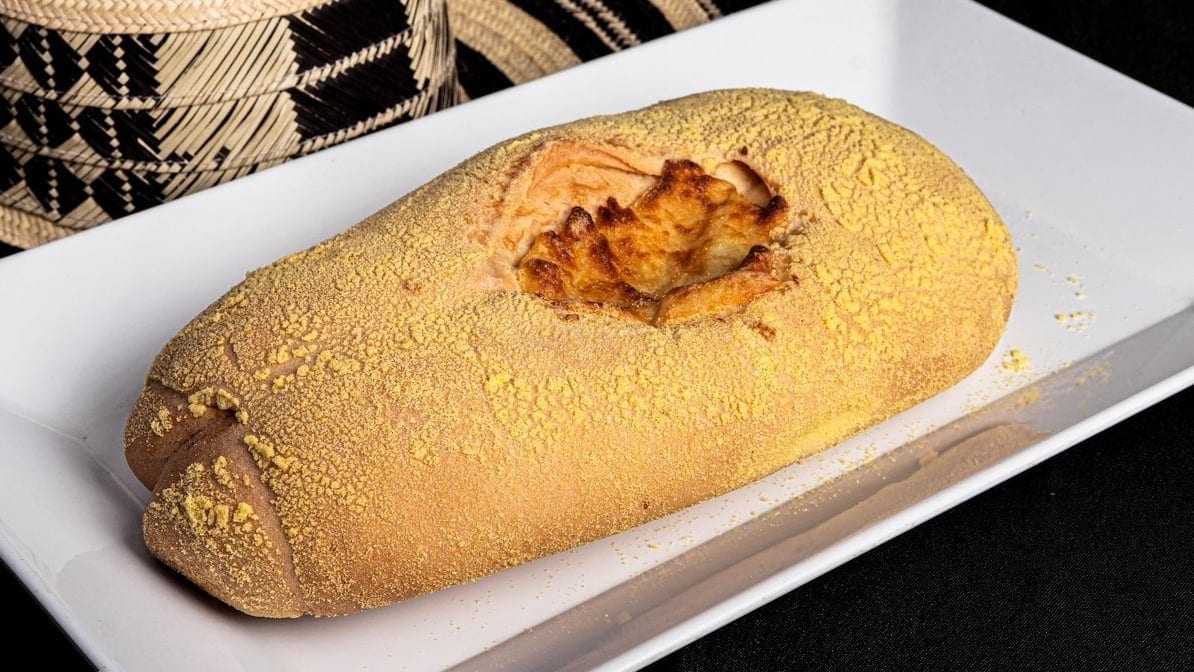 Maduro Relleno Chicharron.