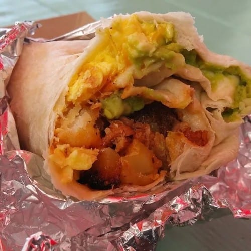Chuns Bomber (Breakfast Burrito).