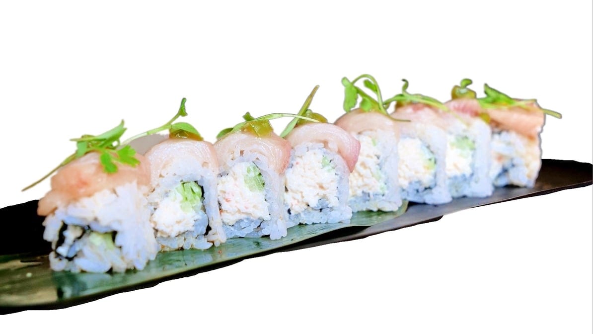 Hamachi Green Chili Roll.