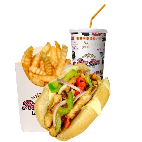 Chicken Philli Combo.