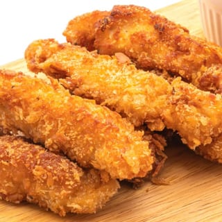 3 Pieces Fried Chicken Tenders with FRIES