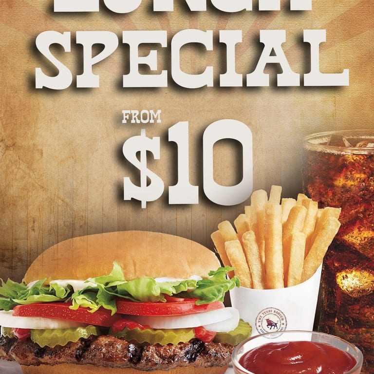 lunch specials starting at $10