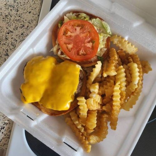 Classic Cheeseburger.