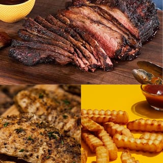 Brisket, Chicken & Fries Combo
