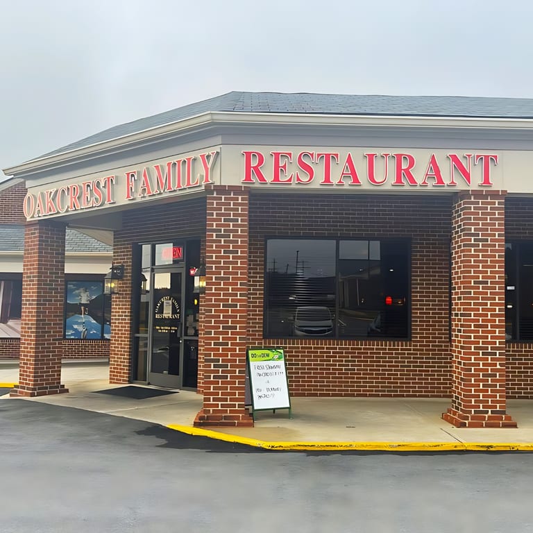Welcome to Oakcrest Family Restaurant✨ 