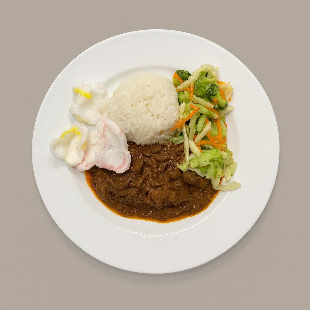 D2. Beef Kalio Rendang.