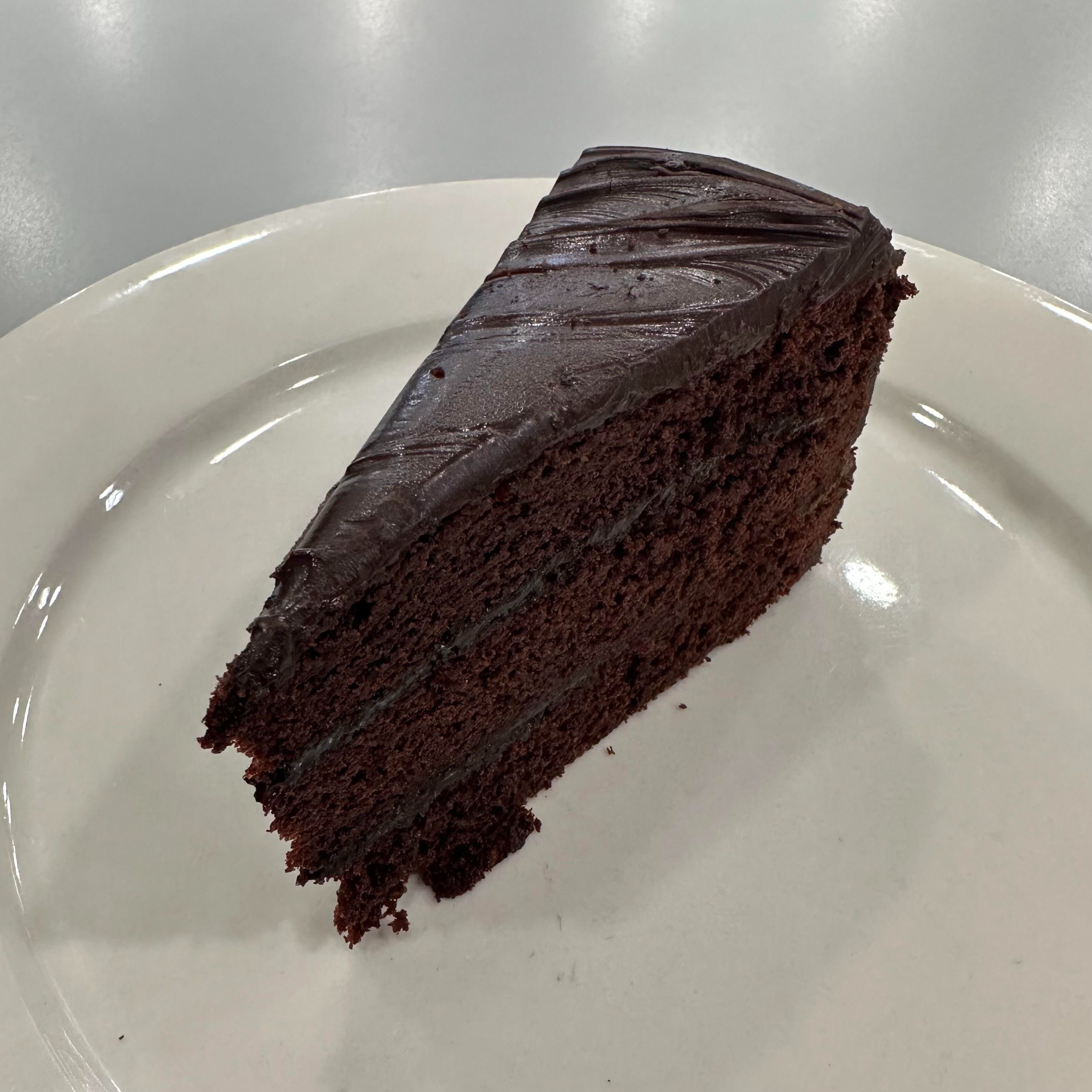 Chocolate Fudge Cake.