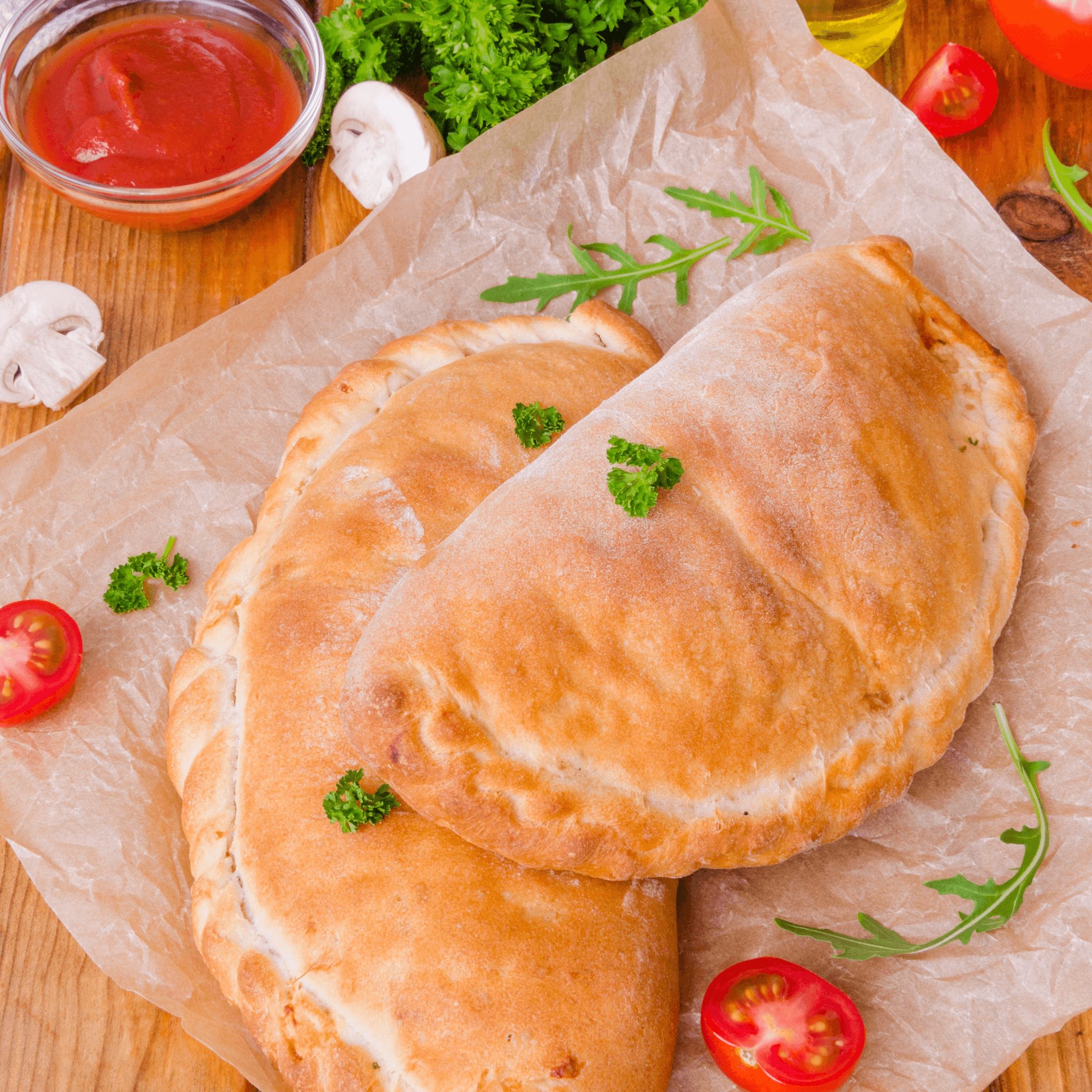 Cheese Calzone.