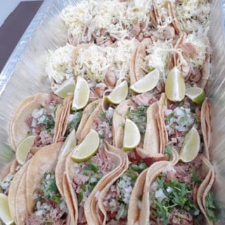 20 Soft Tacos Tray (4 Meat Option)