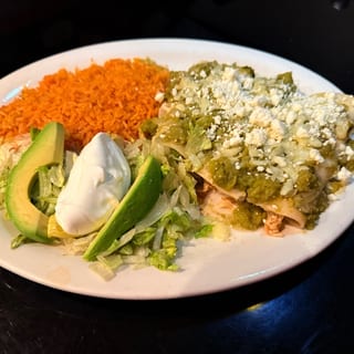 Enchiladas Verdes