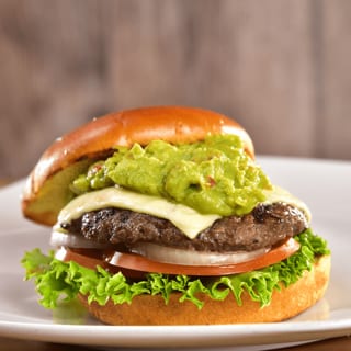 Guacamole Swiss Burger
