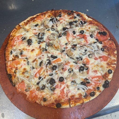Vegetarian Pizza.