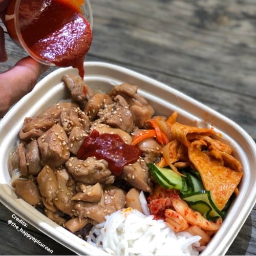 Savory Chicken Bowl.