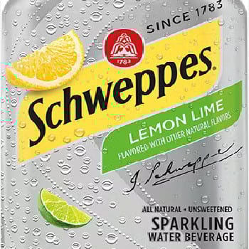 Schwepps Seltzer Water.