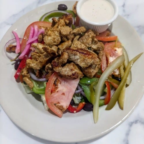 Chicken Shawarma Salad.