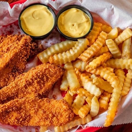 Chicken Strips & Fries.