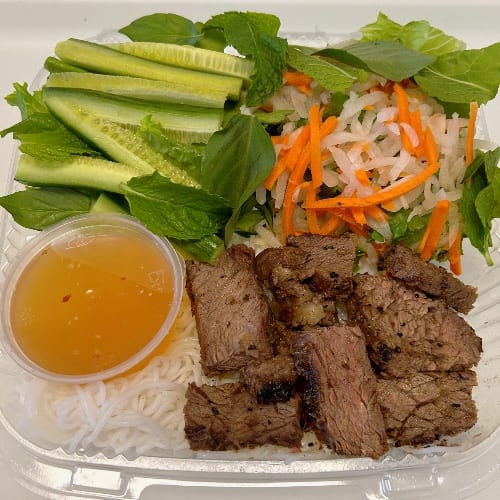 Grilled Beef Vermicelli.