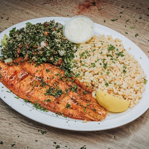 Snapper Special Platter.