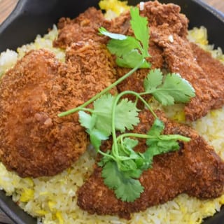 Pork Katsu w/ Fried Rice 吉列豬扒飯