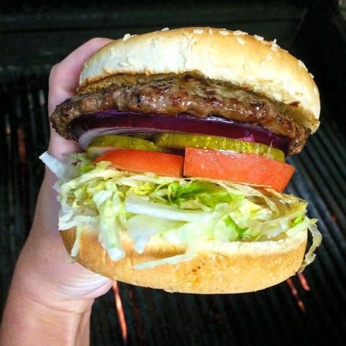 Hub's 1/4 Hamburger.