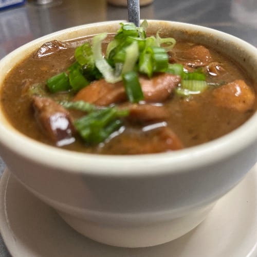 Chicken and Sausage Gumbo.
