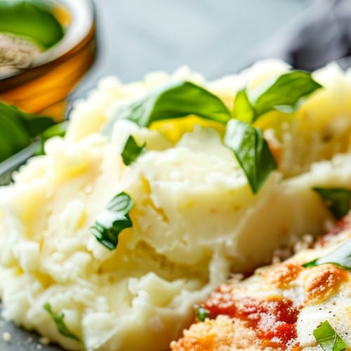 Garlic Mashed Potatoes.