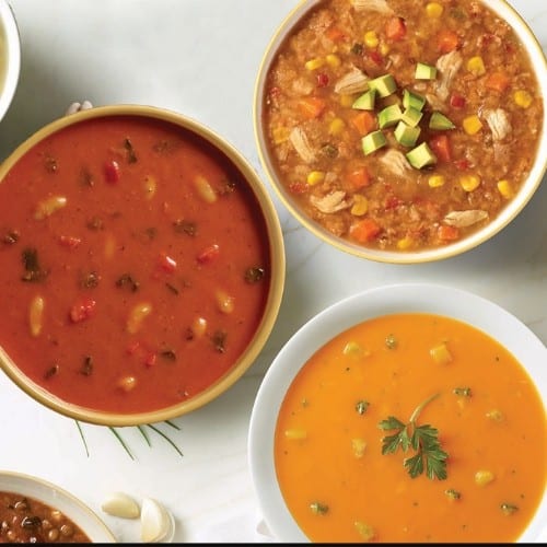 Shrimp and Roasted Corn Chowder.