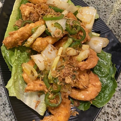 7. Tom Rang Muoi / Salt & Pepper Shrimp.