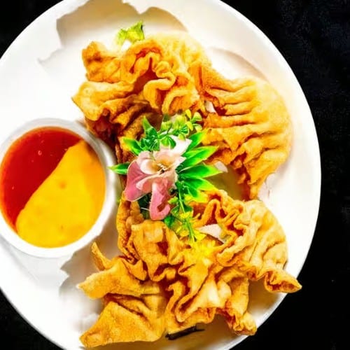 A4. Crispy Cheese Crab Puffs (6).