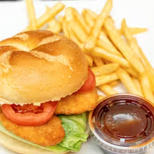 Crispy Chicken Sandwich.