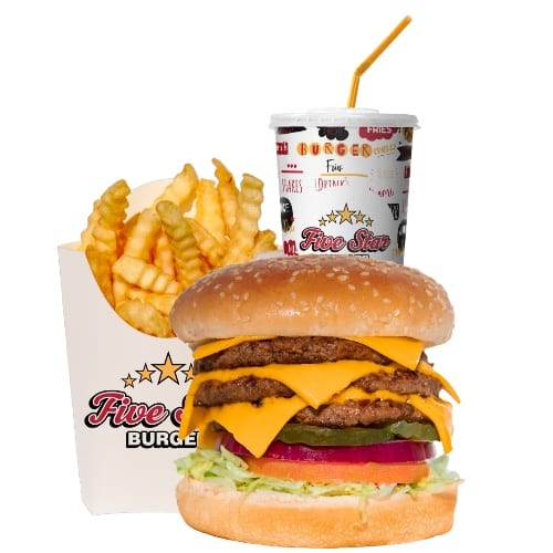 5 Star Burger Combo.