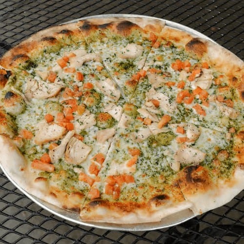 Gluten Free Chicken Pesto.