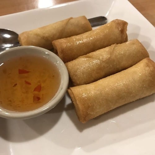 Thai Crispy Rolls.