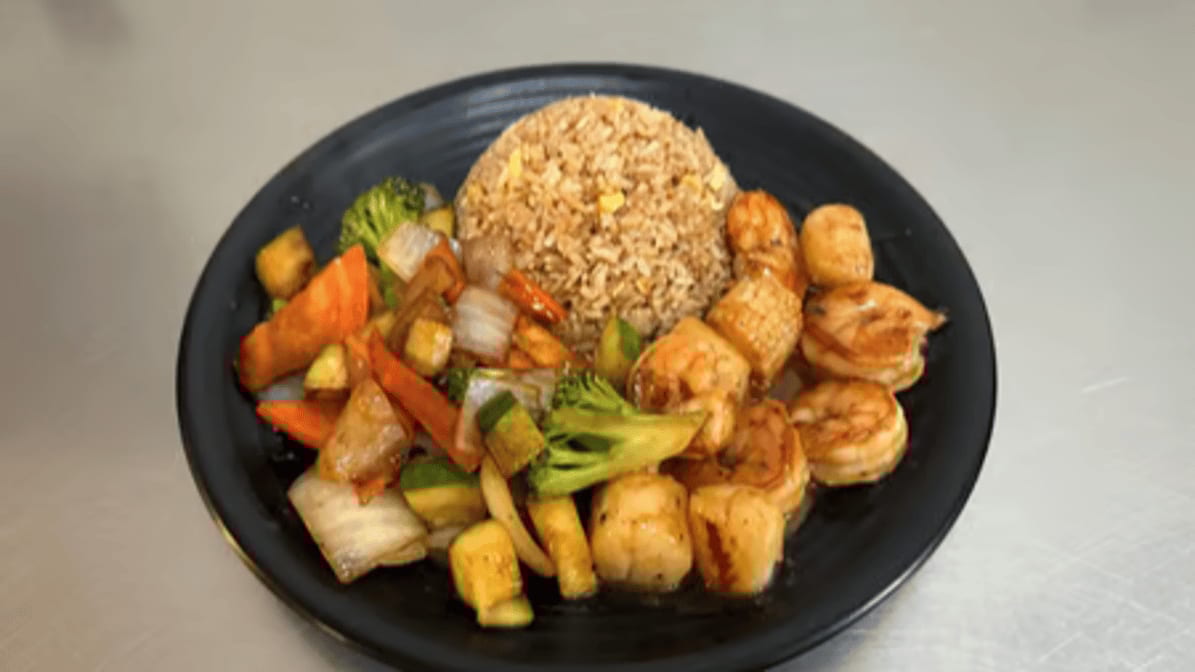 HD13. Hibachi Shrimp & Scallop.