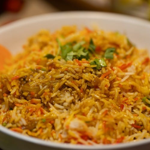 Chicken Biryani.
