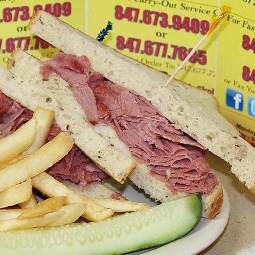 Hot Corned Beef.