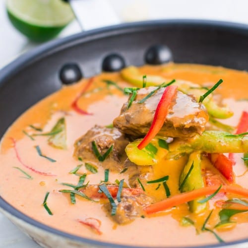 Coconut Panang Curry.