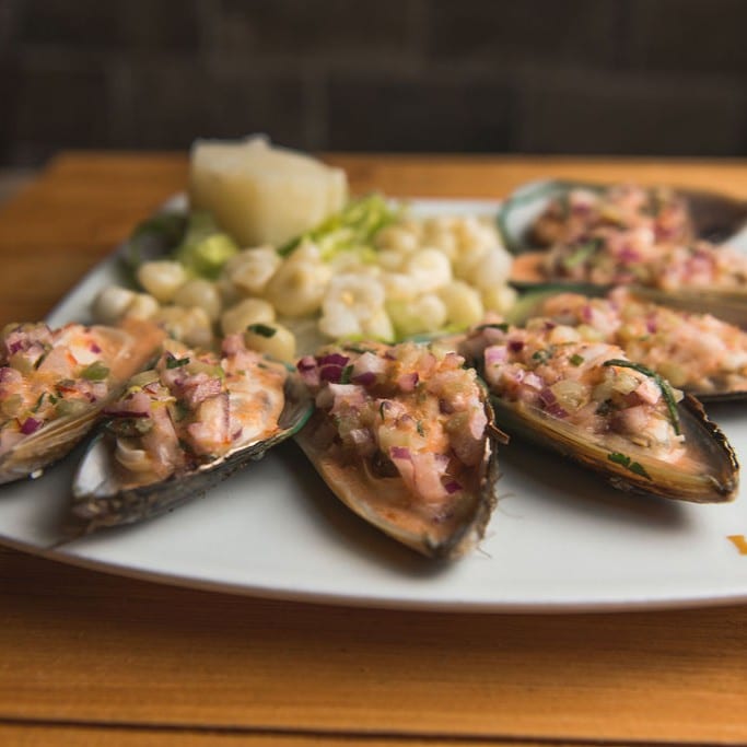 Choros a La Chalaca.