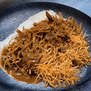 Crispy Shrimp Curry Rice