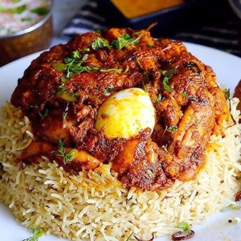 Delicious Chicken Biryani and More