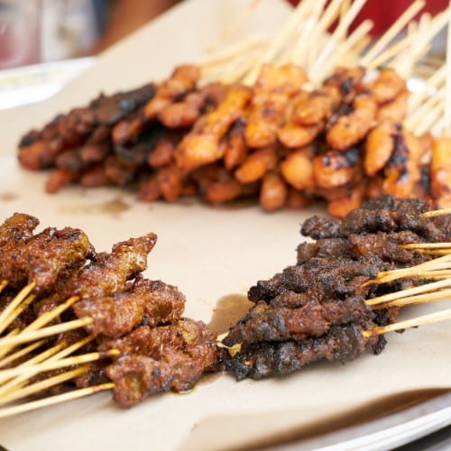 Satay (Chicken or Beef).
