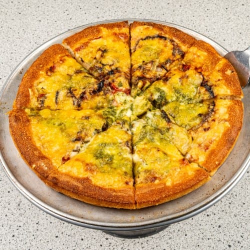 Pesto Pizza.