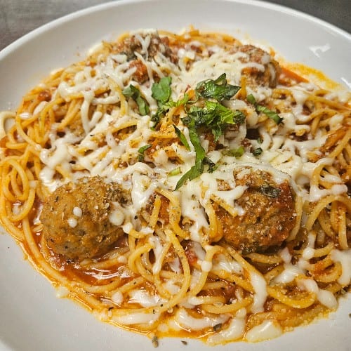 Spaghetti and Meatballs.