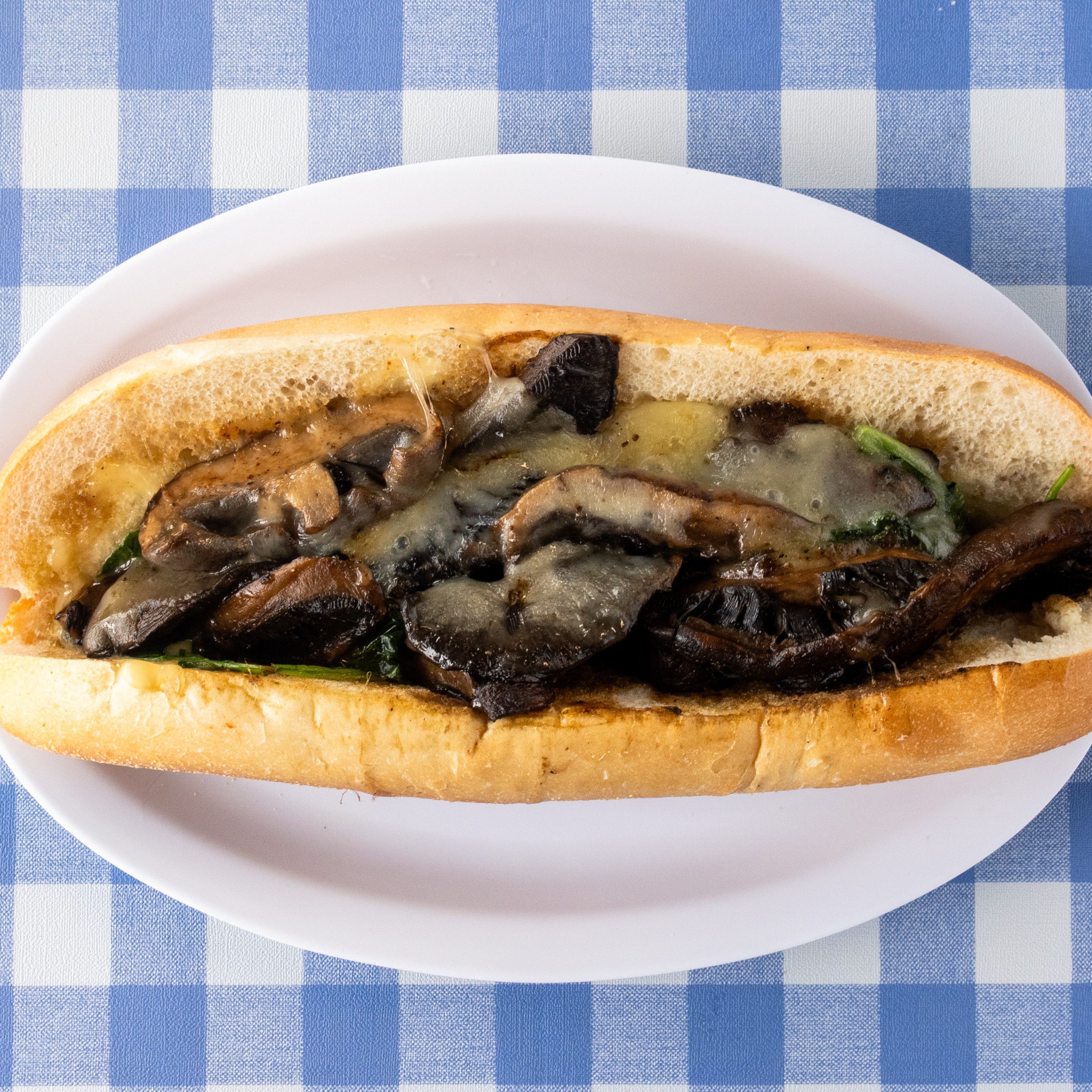 Portabella & Spinach Sub.