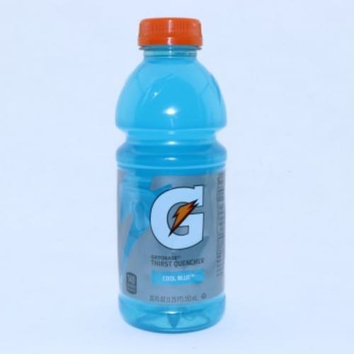 Gatorade Blue.