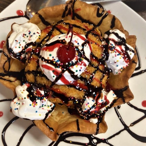 Fried Ice Cream.
