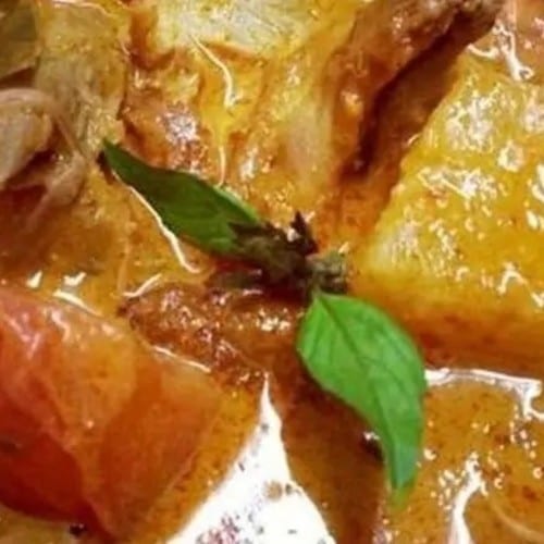 Pineapple Curry แกงสับปะรด.